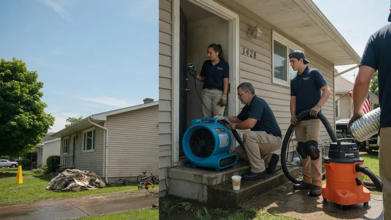 Water Damage Restoration in Coatesville, IN near me